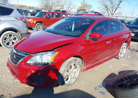 2014 Nissan Sentra Sr z USA, uszkodzony, nr VIN 3N1AB7AP1EY234103